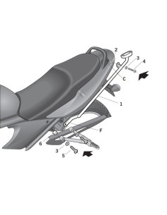 Porte paquet Shad Top Master S0BN69ST