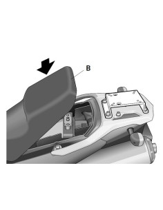 Porte paquet Shad Top Master S0VS12ST