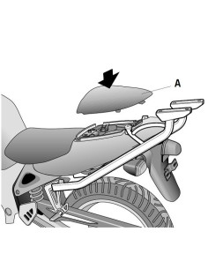 Porte paquet Shad Top Master S0SV69ST
