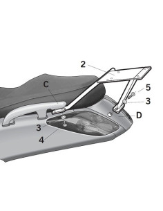 Porte paquet Shad Top Master Y0XM25ST