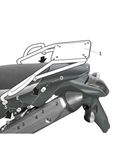 Porte paquet Shad Top Master Y0XT64ST