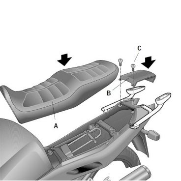 Porte paquet Shad Top Master YAMAHA XJ900 94 03