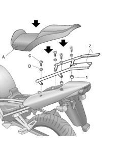 Porte paquet Shad Top Master Y0FZ11ST
