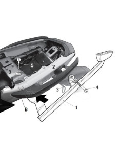 Porte paquet Shad Top Master K0ER62ST