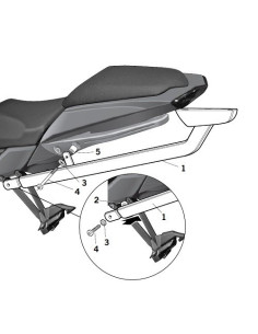 Porte paquet Shad Top Master K0ZS11ST