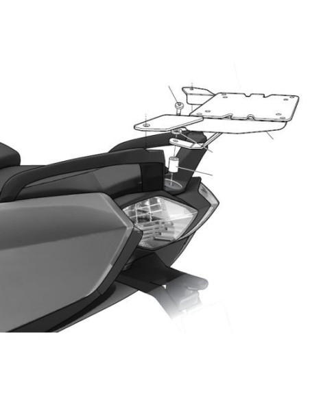 Porte paquet Shad Top Master W0CG62ST