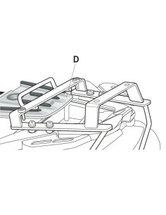 Porte paquet Shad Top Master BMW F 650 GS 2