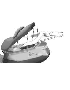 Porte paquet Shad Top Master Peugeot Elystar 50 125 180