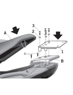 Porte paquet Shad Top Master G0NX56ST