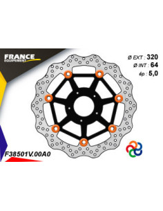Kit Freinage FRANCE EQUIPEMENT - AP RACING 2