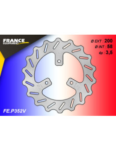 Kit Freinage FRANCE EQUIPEMENT - AP RACING 2
