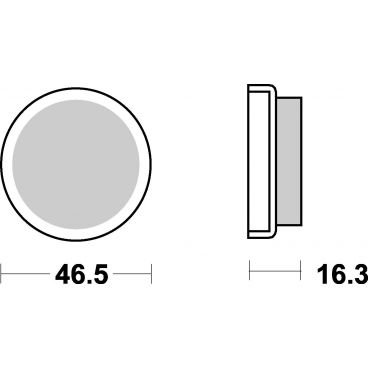 Plaquettes de frein moto SBS Ceramic 576 HF