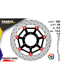 Kit Freinage FRANCE EQUIPEMENT - AP RACING 2