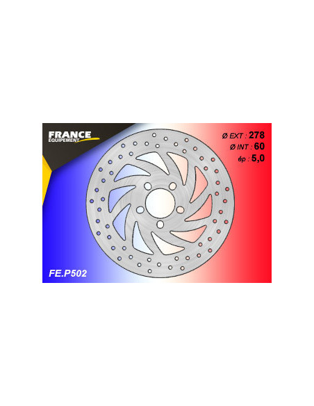 Kit Freinage FRANCE EQUIPEMENT - AP RACING Composé de 2 Disques