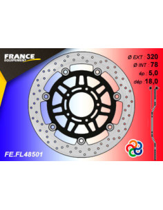 Kit Freinage FRANCE EQUIPEMENT - AP RACING 2