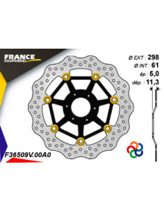 Kit Freinage FRANCE EQUIPEMENT - AP RACING 2