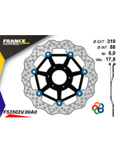 Kit Freinage FRANCE EQUIPEMENT - AP RACING 2
