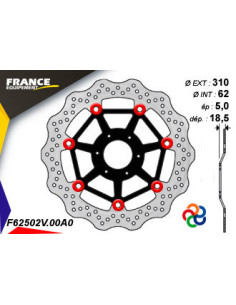 Kit Freinage FRANCE EQUIPEMENT - AP RACING 2