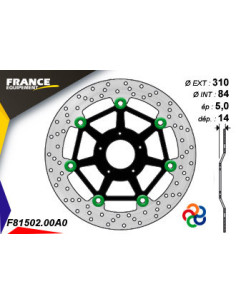 Kit Freinage FRANCE EQUIPEMENT - AP RACING 2