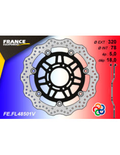 Kit Freinage FRANCE EQUIPEMENT - AP RACING 2