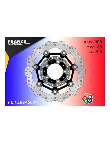 Kit Freinage FRANCE EQUIPEMENT - AP RACING Composé de 2 Disques