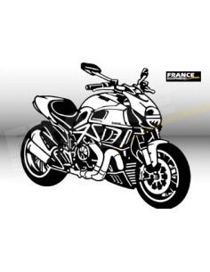 Décoration Laser Moto  DUCATI  1198 DIAVEL '2012