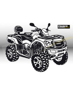 Décoration Laser QUAD 625 GOES MAX