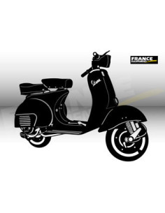 Décoration Laser Moto  VESPA 125 A.C.M.A  1954