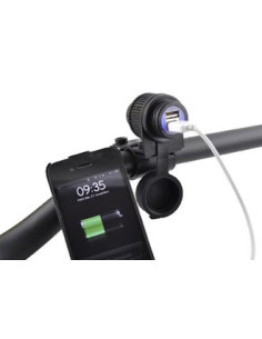 Prise USB. Boitier étanche /FIXATION GUIDONS