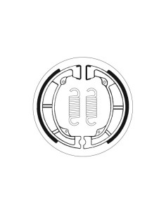 Machoires de frein moto SBS Organic 2039