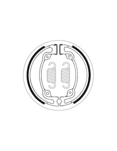 Machoires de frein moto SBS Organic 2042