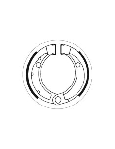 Machoires de frein moto SBS Organic 2048