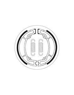 Machoires de frein moto SBS Organic 2049