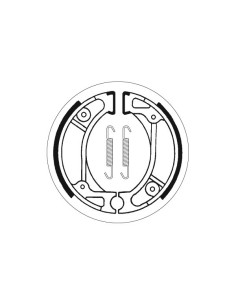 Machoires de frein moto SBS Organic 2057