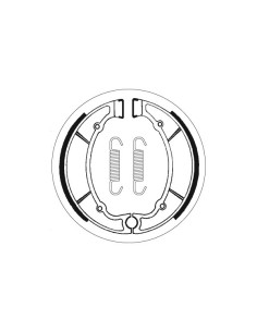 Machoires de frein moto SBS Organic 2064