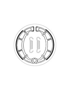 Machoires de frein moto SBS Organic 2065