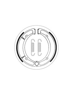 Machoires de frein moto SBS Organic 2066