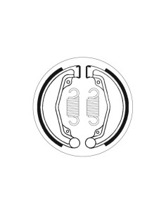Machoires de frein moto SBS Organic 2068