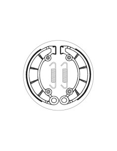 Machoires de frein moto SBS Organic 2072