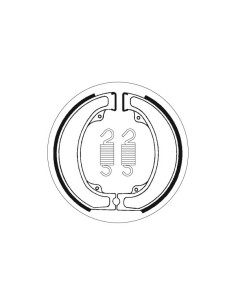 Machoires de frein moto SBS Organic 2075