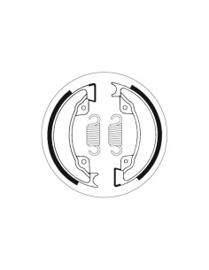 Machoires de frein moto SBS Organic 2077