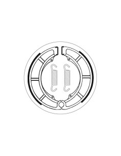 Machoires de frein moto SBS Organic 2097