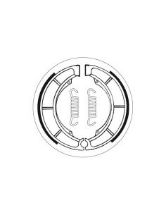 Machoires de frein moto SBS Organic 2098