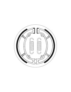 Machoires de frein moto SBS Organic 2104