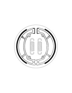 Machoires de frein moto SBS Organic 2115