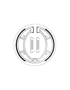 Machoires de frein moto SBS Organic 2117