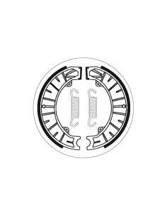 Machoires de frein moto SBS Organic 2121