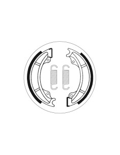 Machoires de frein moto SBS Organic 2122