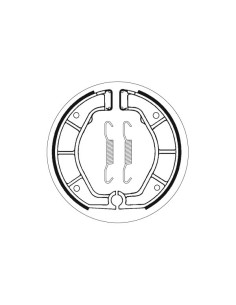 Machoires de frein moto SBS Organic 2143