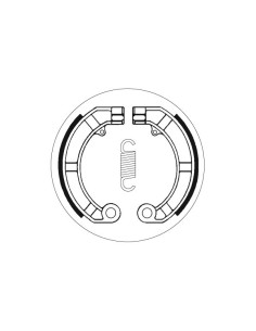 Machoires de frein moto SBS Organic 2146